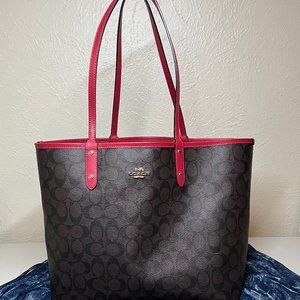 COACH reversible tote